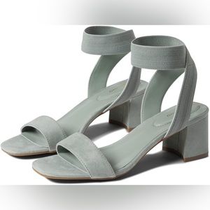 light blue bandolino strappy chunky heel
